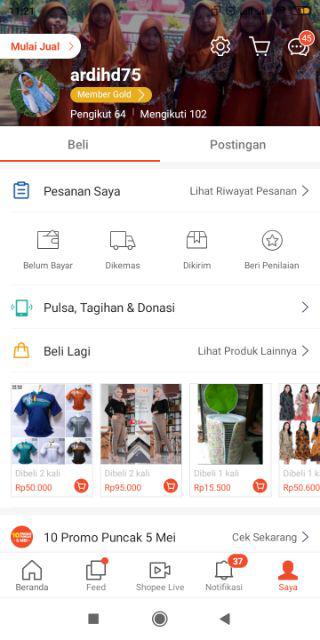 Batik Peksi Kembang Biru