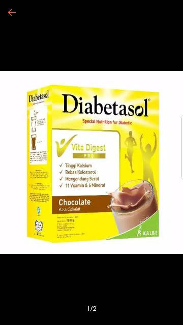 Diabetasol 950gr cok n van