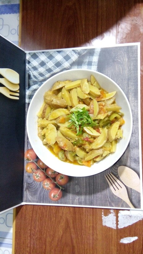 Alas Foto Lipat Lapis Papan A3+ Small Size Tema Dapur