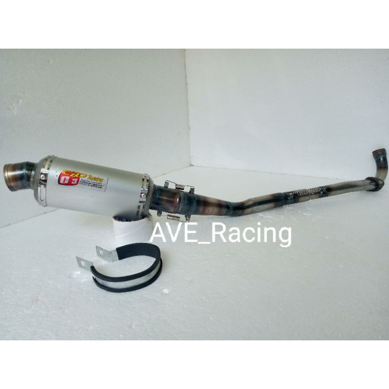 Knalpot racing CLD buat motor, Supra x, Supra GTR