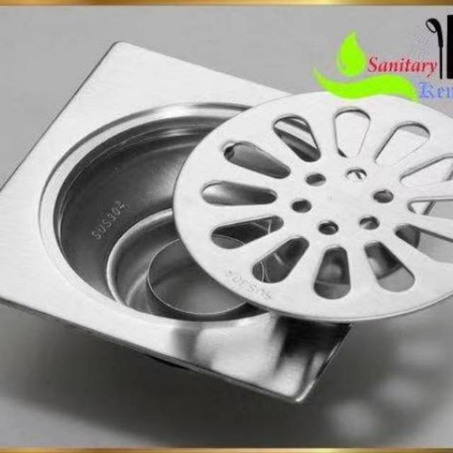 Saringan Kamar Mandi Stainles - Floor Drain Stainles