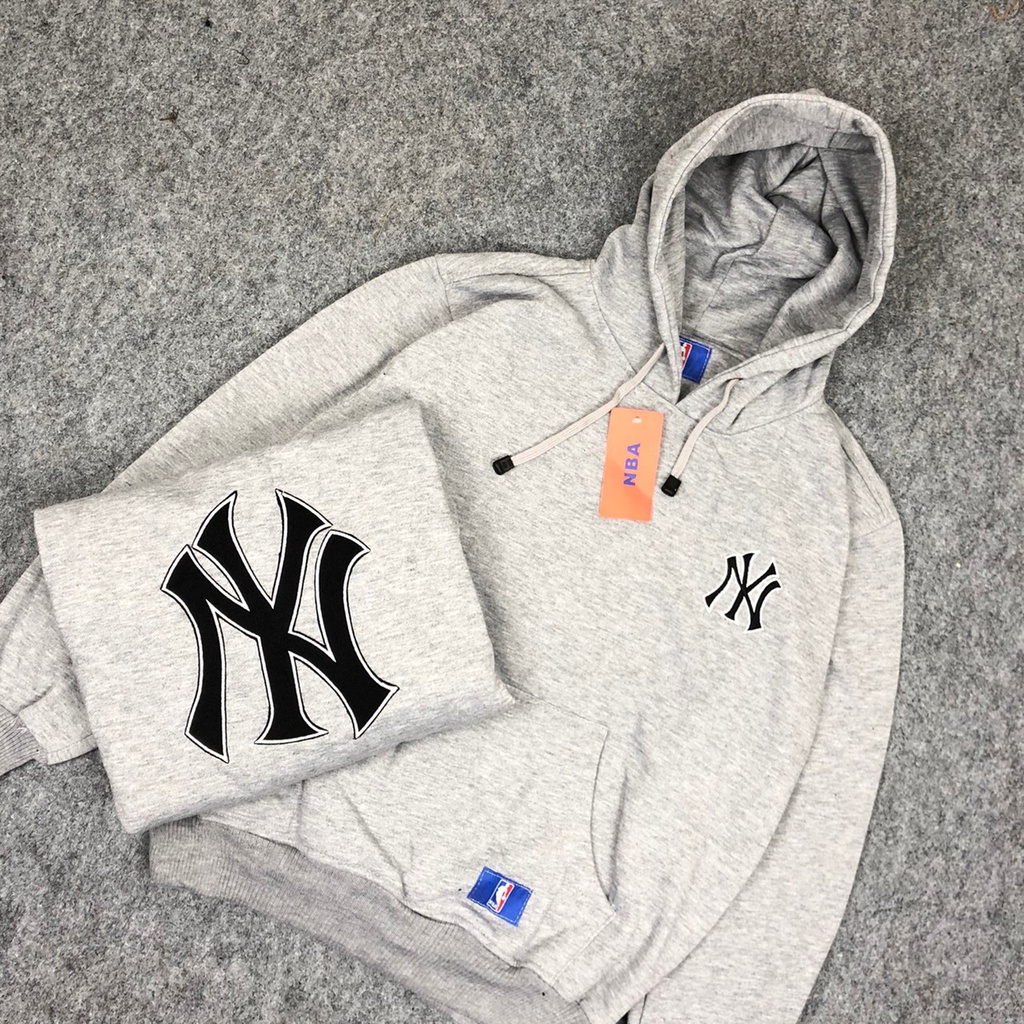 Sasuke.id!! Jaket Sweater Hoodie Nyc Logo Bordir Asli - Sweater Jaket Pria Nobylenn - Hoodie Jaket Sweater Unisex Pria Wanita Termurah - Sweater Hoodie nyc wanita Kasull Size M L XL