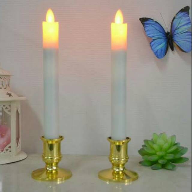 Lilin Elektrik Panjang /Lilin LED Batery