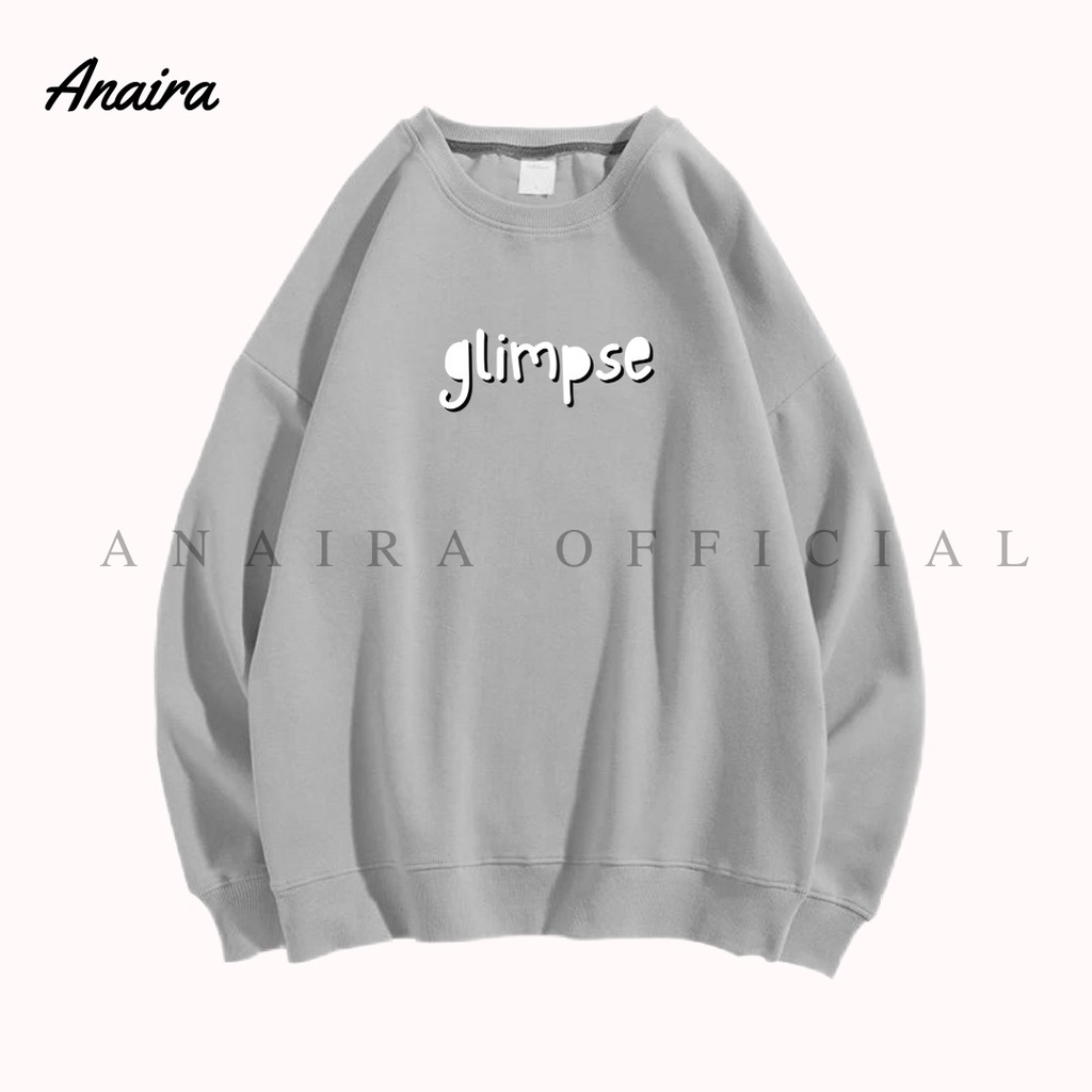 GLIMPSE SWEATER CREWNECK OVERSIZE WANITA ANAIRAOFFICIAL