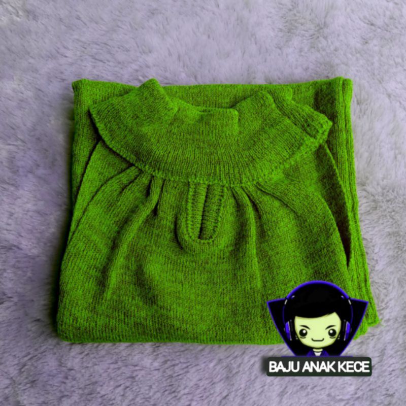 Dress Gliter Baju Rajut Anak Perempuan Usia 2 3 4 Tahun Baju Dress Rajut Anak Masa Kini