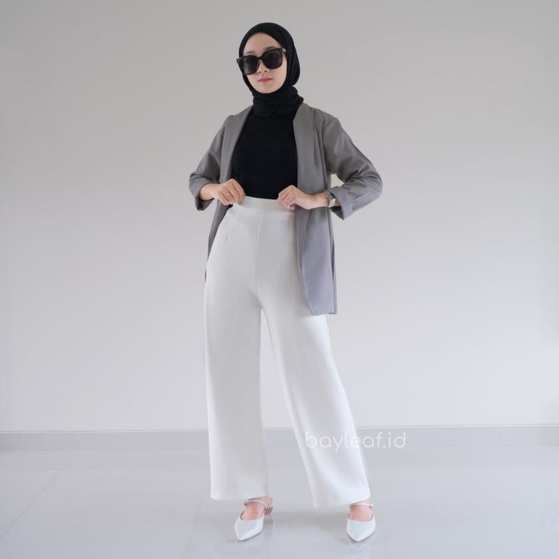 celana kulot scuba import/celana kulot scuba premium