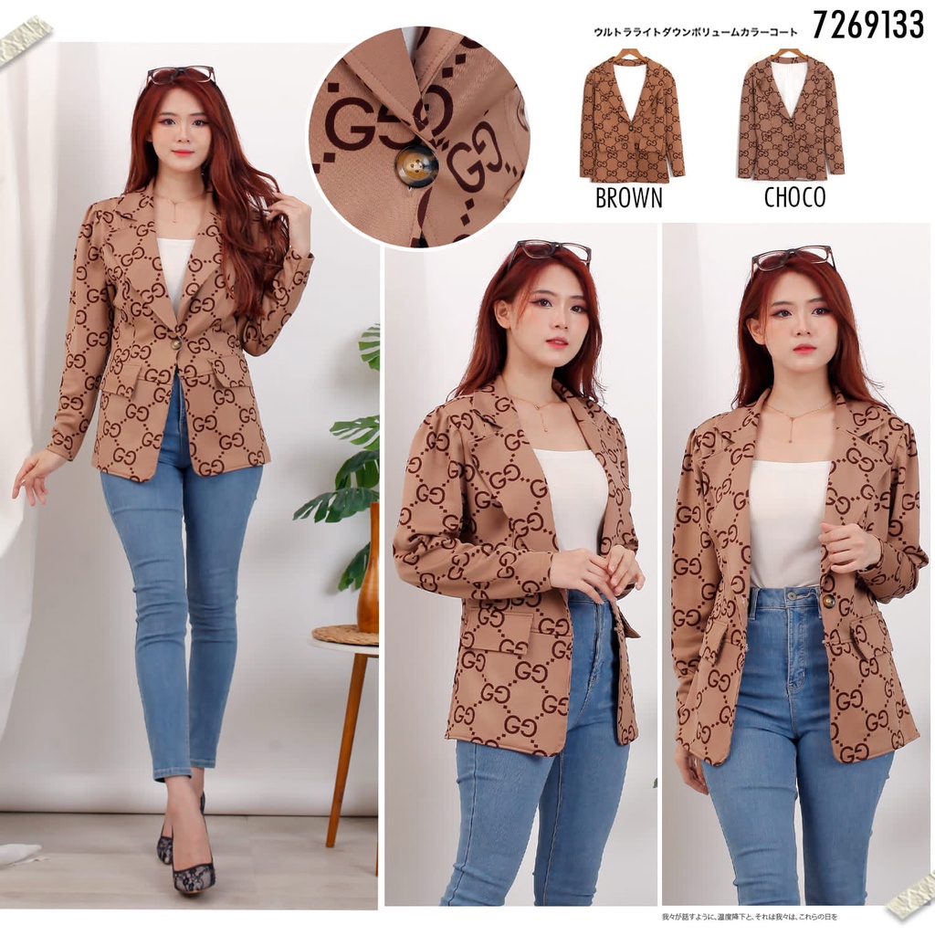 Blazer GC motif besar import