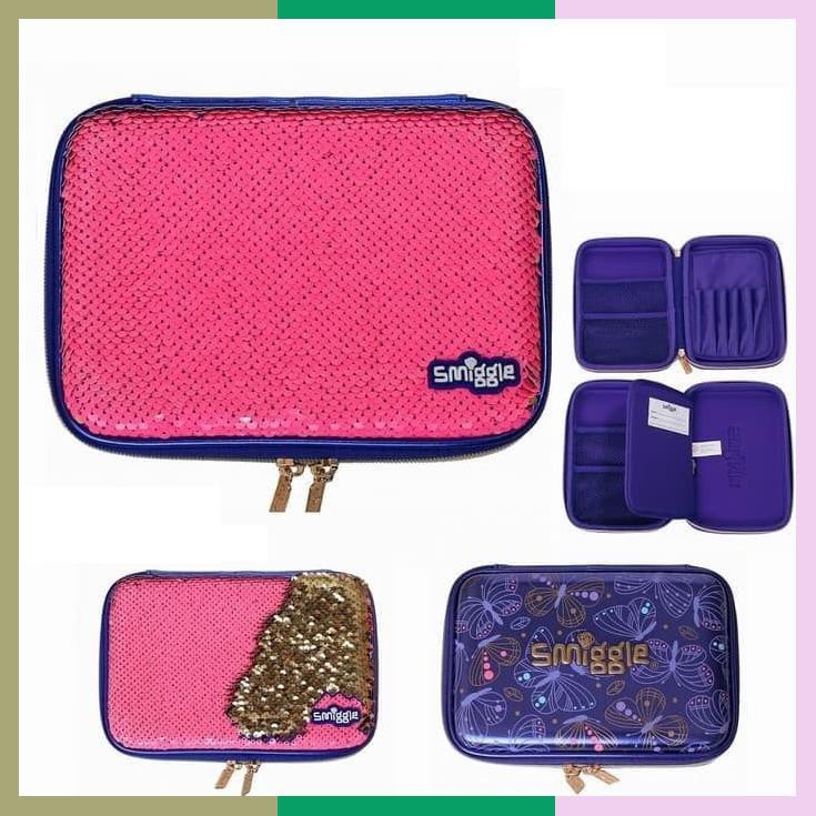 

Ready Smiggle Pencil Case Hardtop Sparkle Kotak Pensil Smiggle