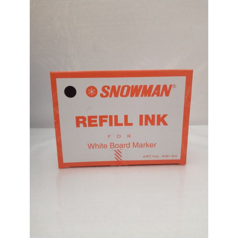 

tinta spidol refill SNOWMAN white board