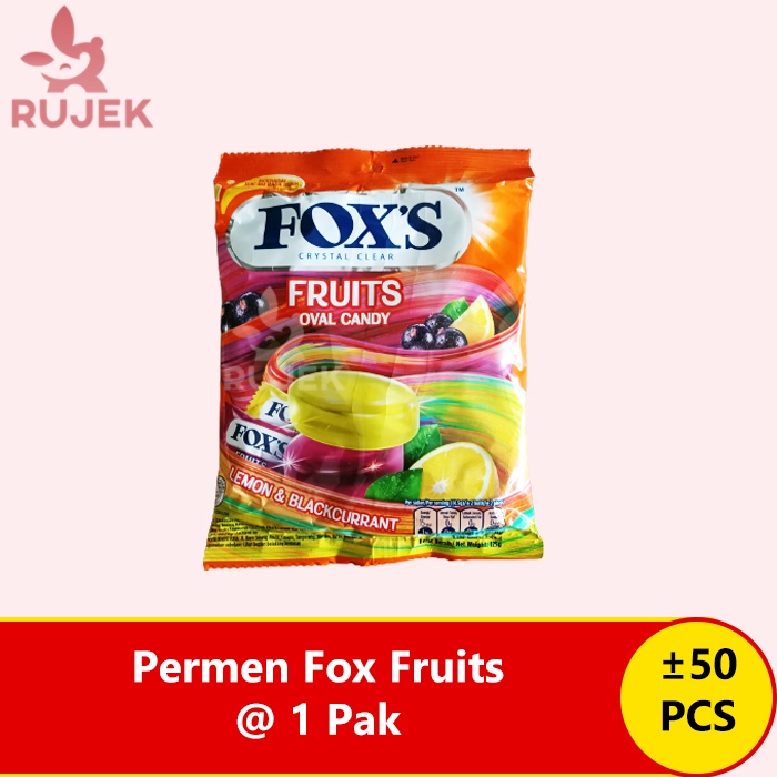 

Permen Fox's Crystal Clear Rasa Buah / Fruits / Berries