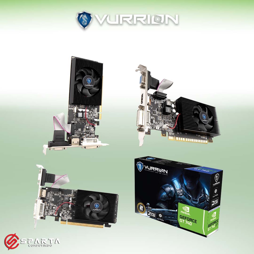 VGA Nvidia Geforce GT 740 2GB GDDR3 Vurrion New Garansi Resmi