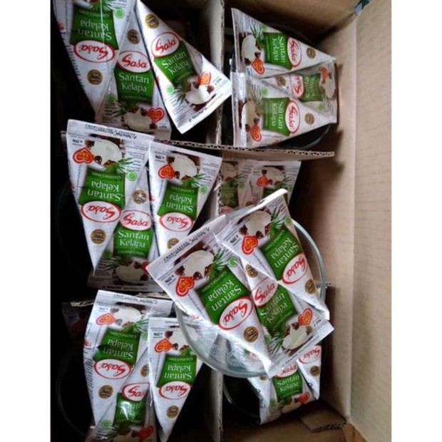 

Santan kara cair Sasa 3pcs free mangkok cantik