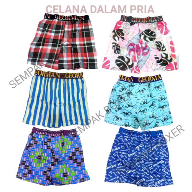 CELANA DALAM PRIA BOXER KATUN  BESAR