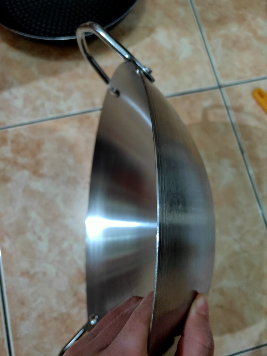 Calypso Wajan Penggorengan 30cm Stainless Steel Diameter 30 Cm