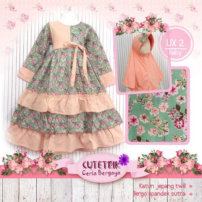 Gamis Anak Size Kecil Cutetrik [KODE: UX 2]