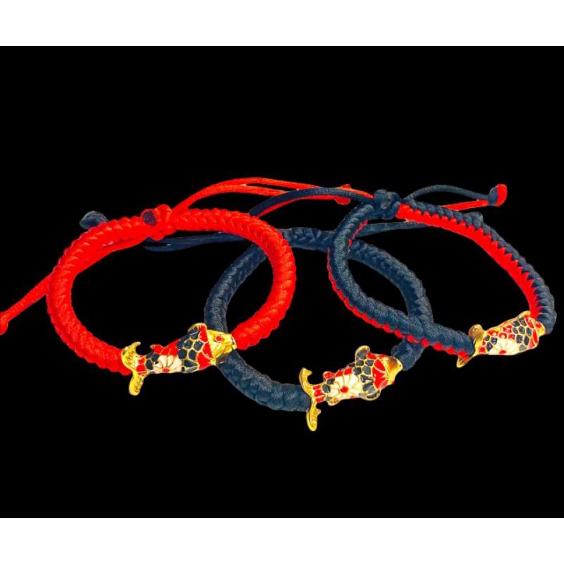 gelang serut ikan koi //gelang lapis emas