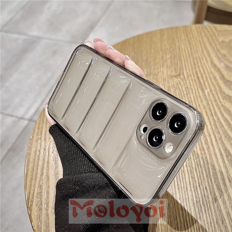 Soft Case Silikon TPU Transparan Tahan Banting Untuk iPhone 11 13 12 Pro MAX XR 7plus 8plus X XS MAX 7 8 Plus SE 2020