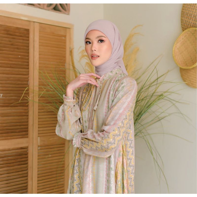 KINA DRESS LIME BY MUDA OFFICIAL XXL