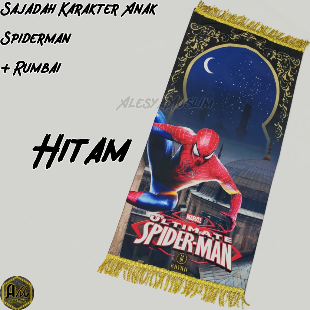 Sajadah Karakter Anak Spiderman/Harga Grosir/Best Seller/Bisa COD