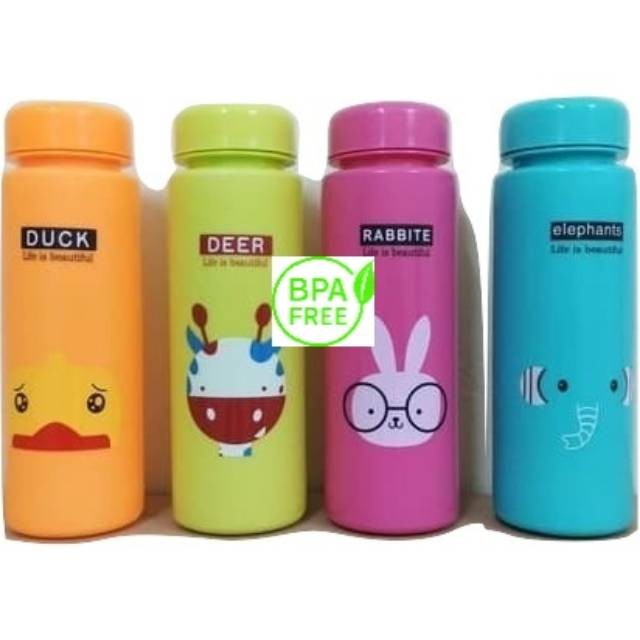 Botol Minum My Bottle Motif Baru BPA FREE Eco-Friendly BD06