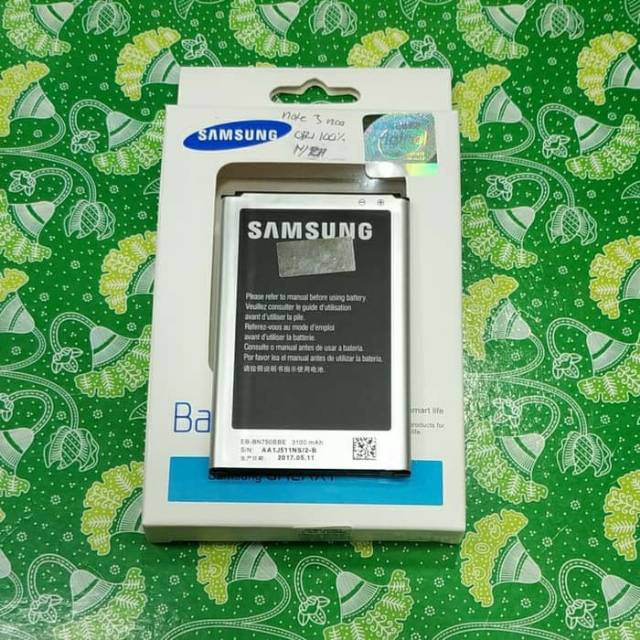 baterai samsung note 3 neo BN750BBE ORI 100% battery battle batt