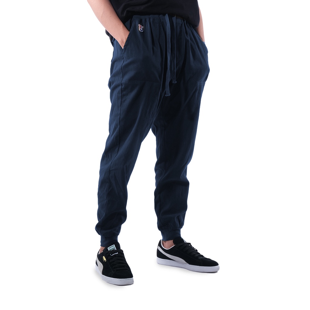 Undefeated U Logo Chino Jogger Pants Navy