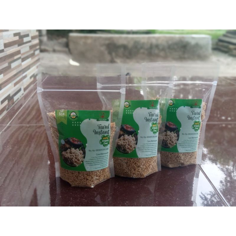 

Thiwul Instan/karak tiwul/nasi tiwul