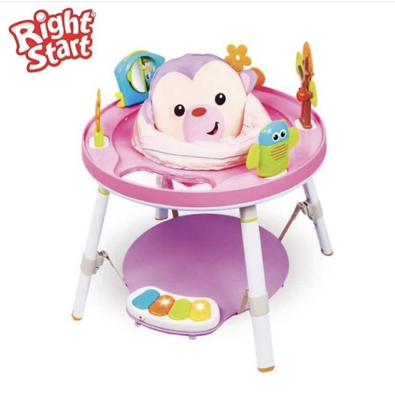 Right Start Grow With Me 3 Stage Activity Center Jumper Activity Table Baby Anak Bayi