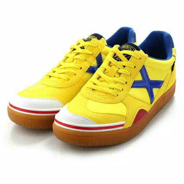 SEPATU FUTSAL X MUNICH GRESCA 04 YELLOW