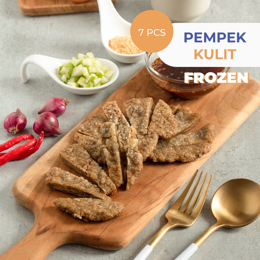 

Pempek Kulit Ikan Tenggiri Frozen 7 pcs