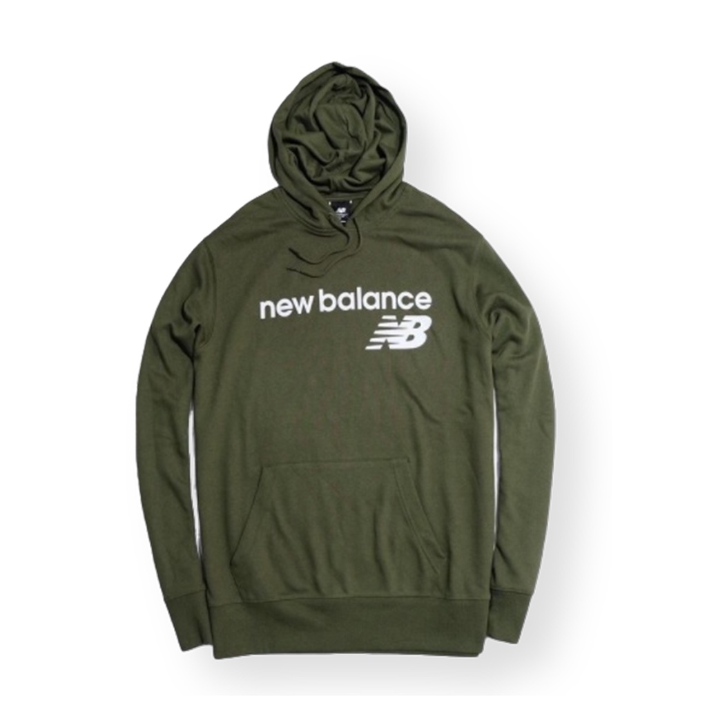 NEW BALANCE PULL OVER HOODIE HIJAU