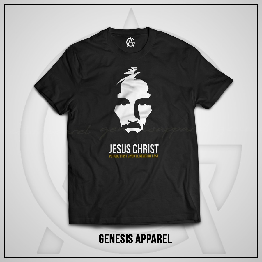 Baju Kaos Rohani Kristen Genesis Apparel - Jesus