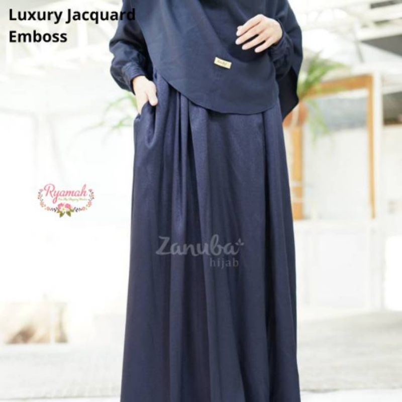 Preloved set brand zanuba luxury jaguard embos