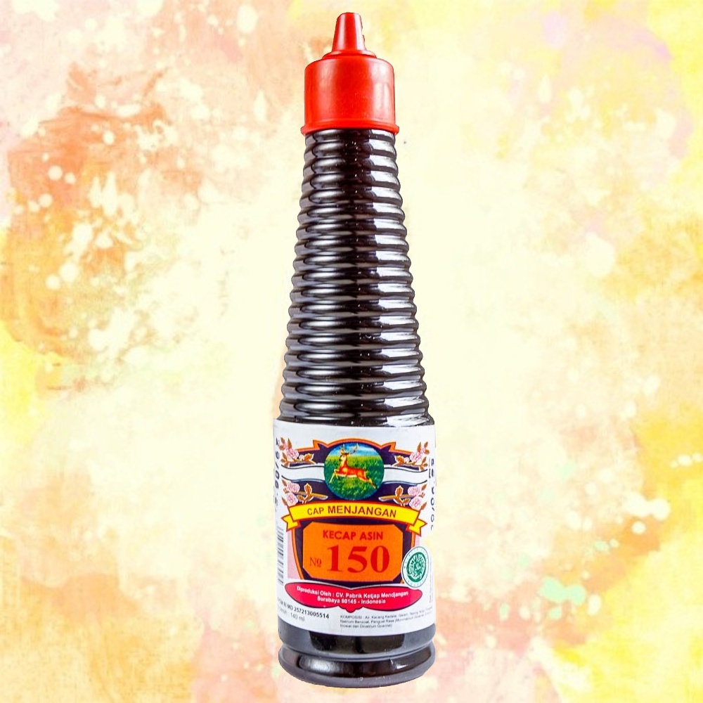 

Kecap Asin CAP MENJANGAN 150 Kemasan Botol 140 ml Kedelai Asli Soy Salt Sauce Salty Saos Ketchup Penambah Rasa Asin Gurih Bumbu Sedap Penyedap Seasoning Cocolan Perasa Makanan Masakan Bahan Kebutuhan Memasak Dapur Kitchen Shoppa Corner Malang Jawa Timur