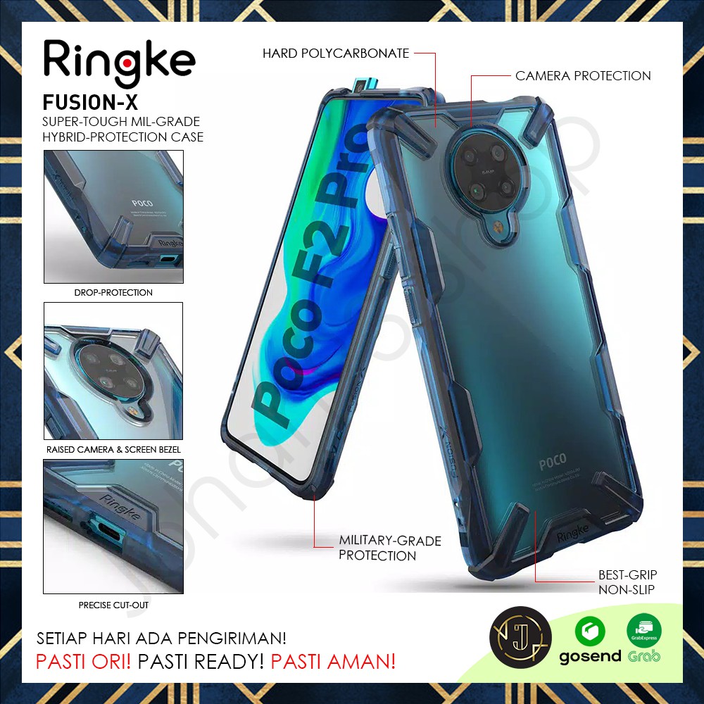 RINGKE FUSION-X XIAOMI POCO F2 PRO / REDMI K30 PRO Hybrid Case