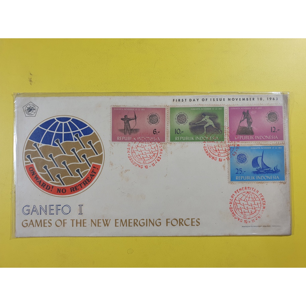 

Perangko SHP Ganefo I 1963