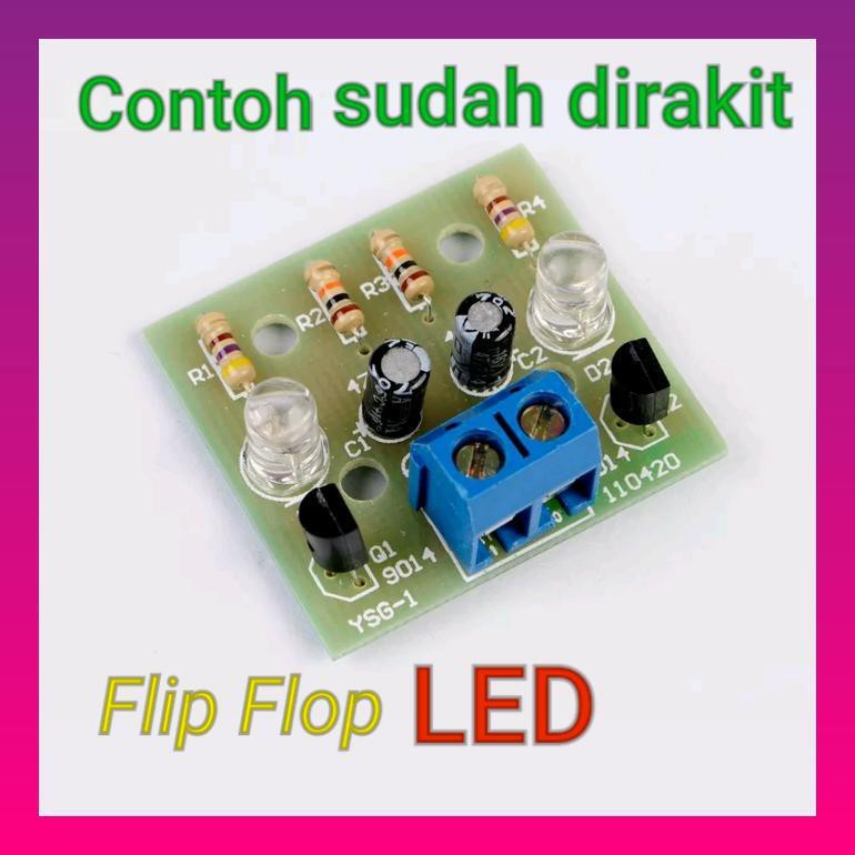 Jual Rangkaian Lampu Flip Flop - LAMPURABI