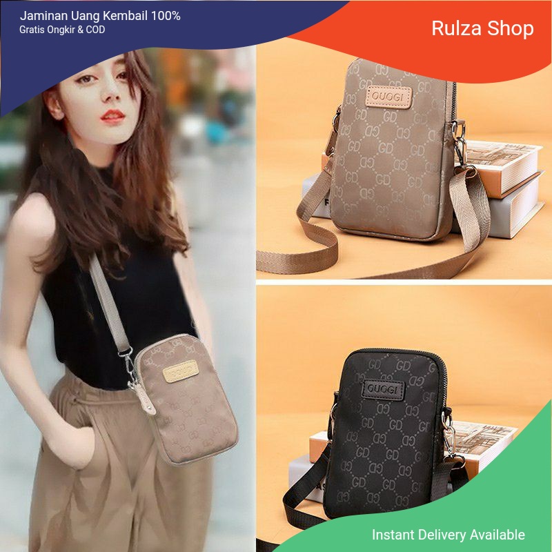 Tas Selempang Wanita OUOGI Import Sling Bag Perempuan Mini
