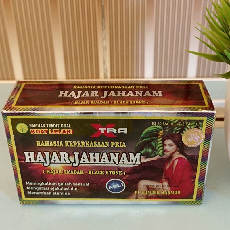 Jual Kapsul Hajar Jahanam Rahasia Keperkasaan Pria Obat Kuat 1 Box Isi 10 Sachet Shopee 