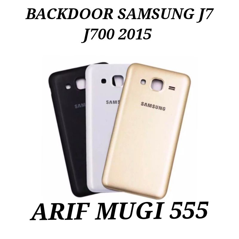 Backdoor Back Cover Kesing Casing Housing Tutup Belakang Samsung J7 J700 2015 Original