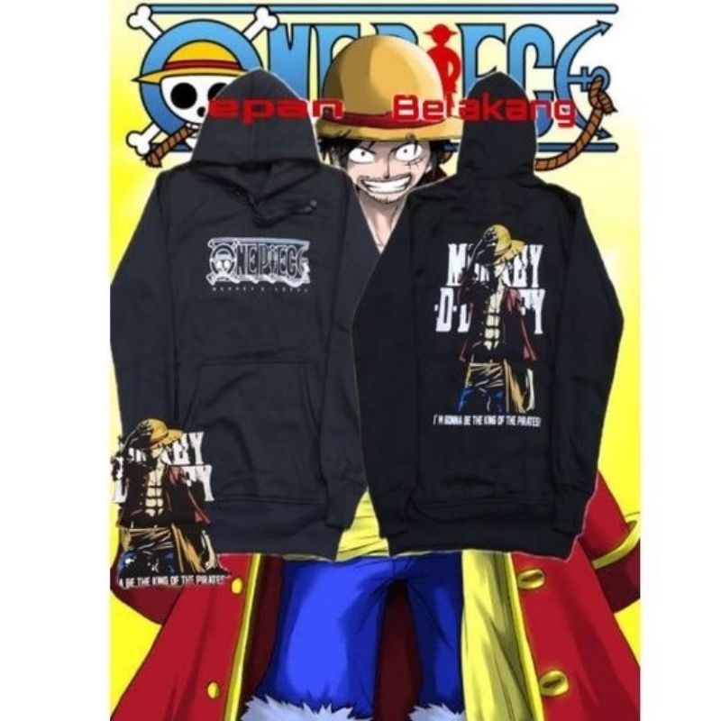 Sweater hoodie anime one piece shirohige king pirates