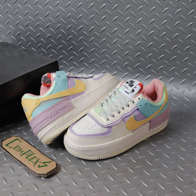 Jual NIKE AIR FORCE 1 SHADOW BEIGE PALE 