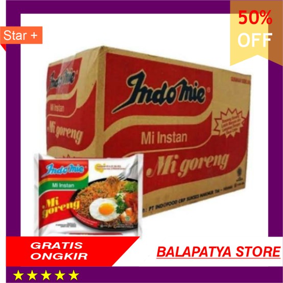 

BEST SELLER !!! Indomie Goreng 1 Dus isi 40 pcs