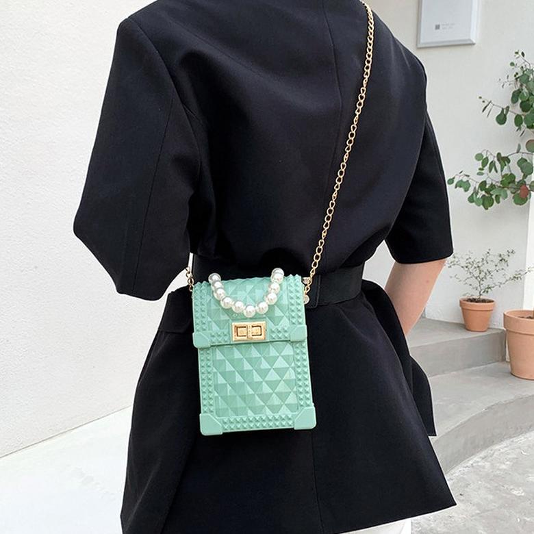 Tasready Tas Dompet Hp Jelly Mutiara T022 3830