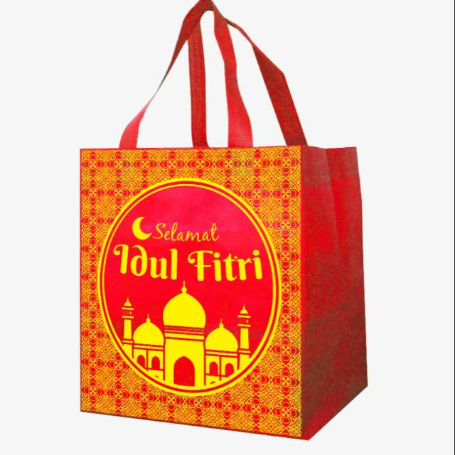 

Tas Spunbond box 27*24*20 edisi Lebaran cocok untuk bingkisan dan kue