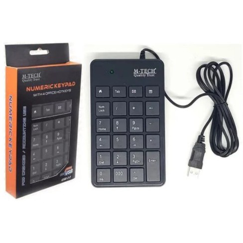 M-Tech Keyboard Numeric / Numpad USB