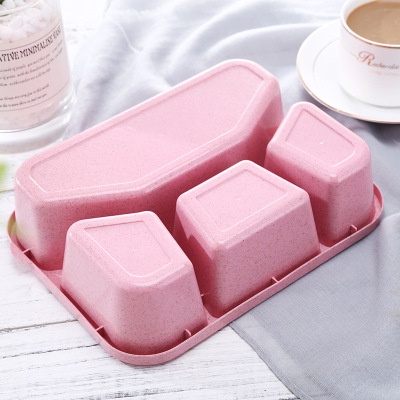 ♚𝗧𝗦 𝟲𝟵𝟰♚Kotak Bento 4 Sekat Lunch Box Kotak Makan Bekal Serbaguna Japanese Lunch Box Microwave Oven