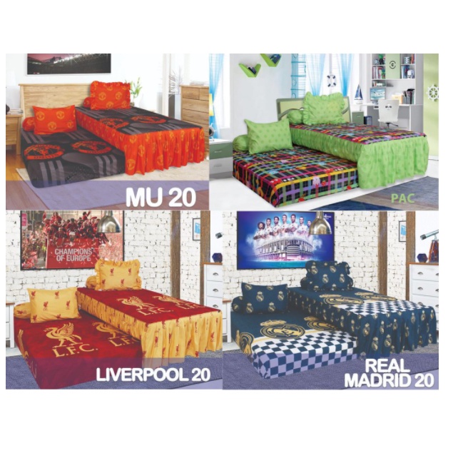 Sprei California Duo 120x200 Sorong Atas Bawah