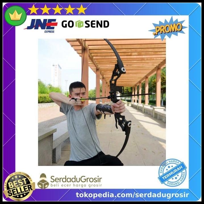 Promo Busur Panah Hunting Archery Bow 30-45 Lbs - Sa Bagus