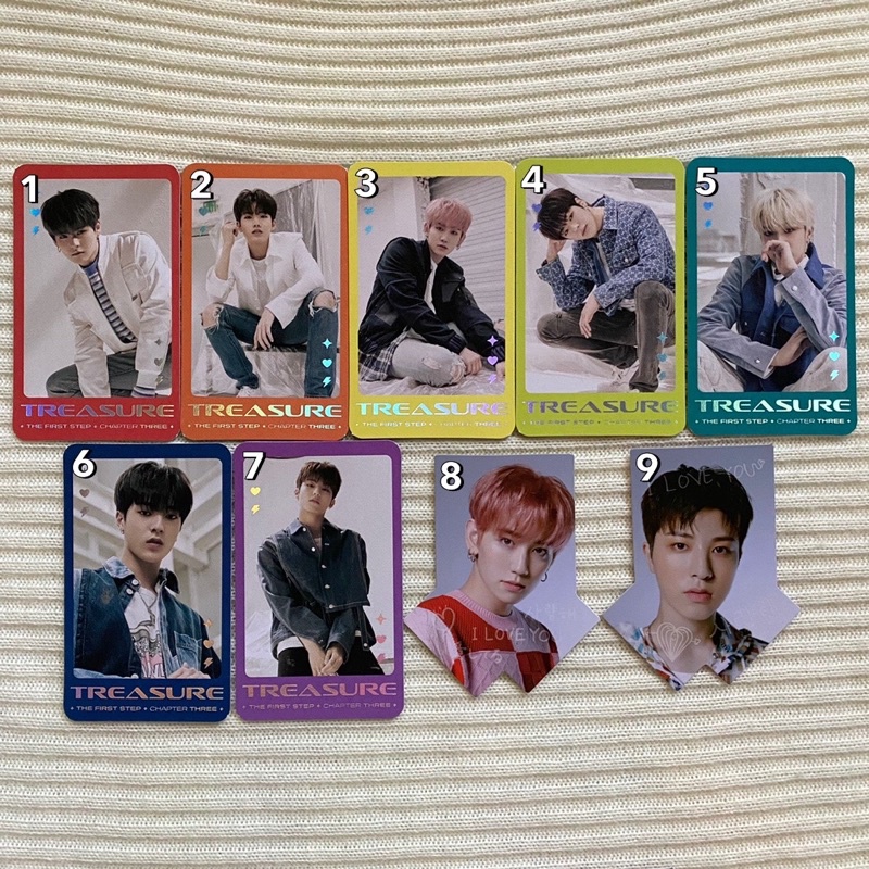 Treasure YG select PO benefit Ch3 Ch2 TFS The First Step Chapter 3 2 YGS Yoshi Junkyu Mashiho Jaehyu